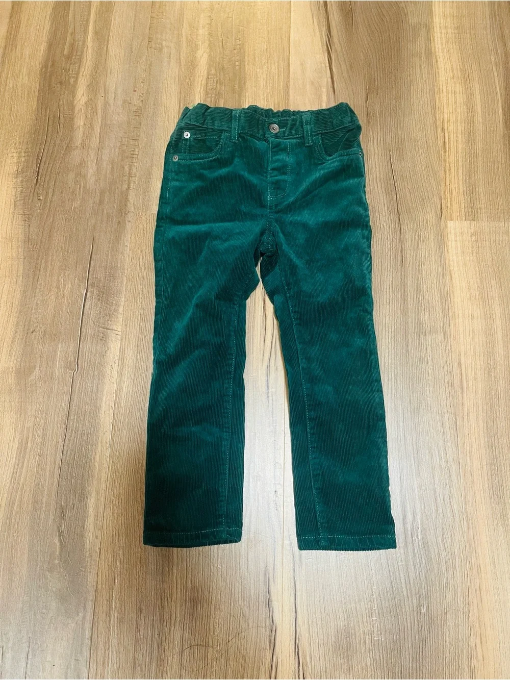 Boy’s Green Corduroy Pants